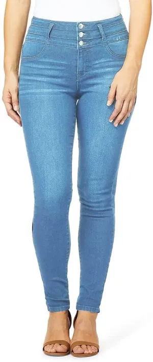Angels Forever Young Evershape Skinny Jeans For Women - Mid-rise​​, Figure Enhancing Stretch Denim