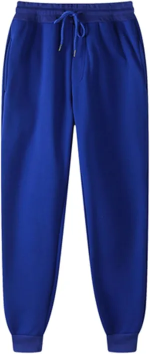 Anjikang Mens Athletic Sweatpants Lightweight Elastic Waist Joggers Pants Gym Workout Casual Baggy Running Pants with Pockets