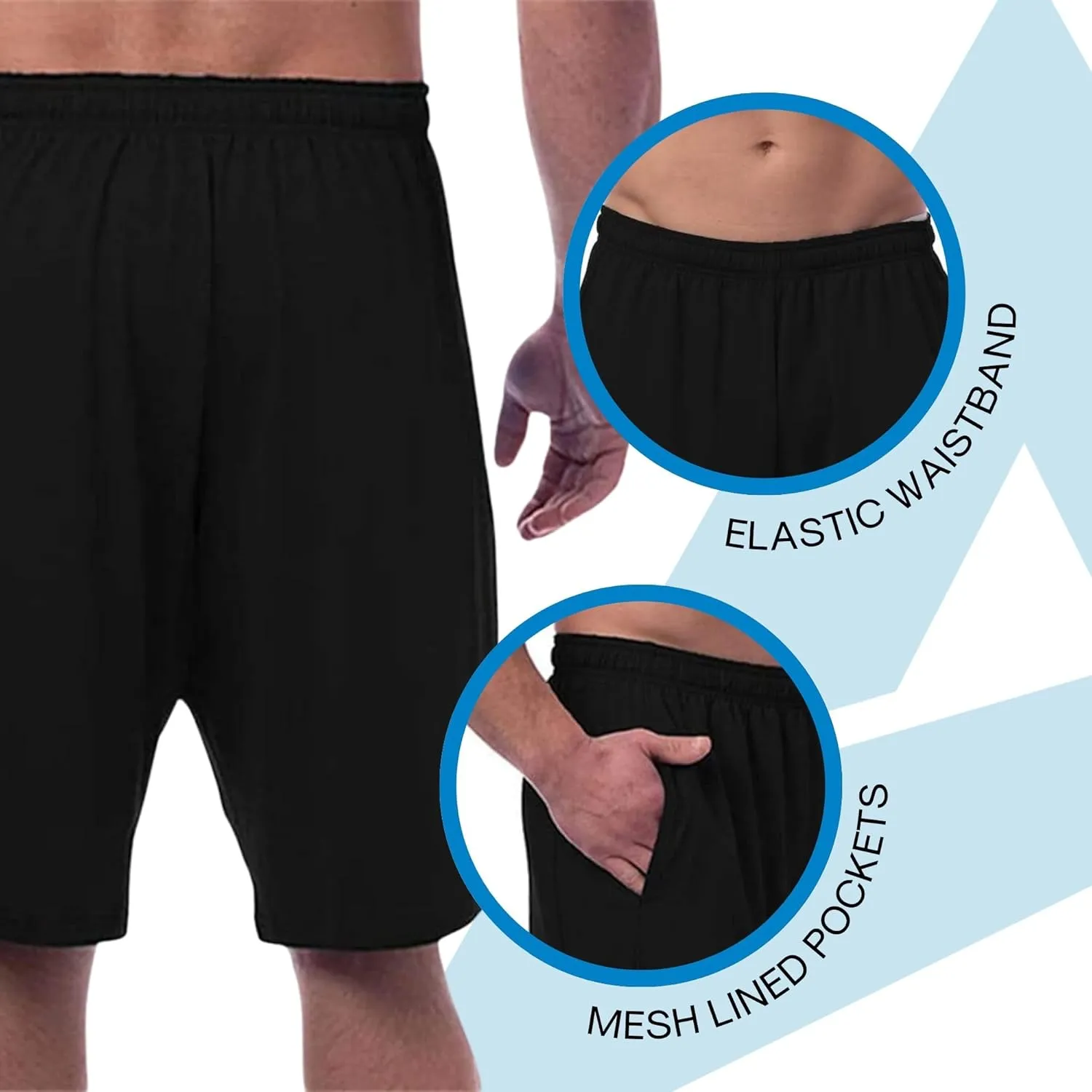Arctic Cool Men’s Instant Cooling Active Shorts