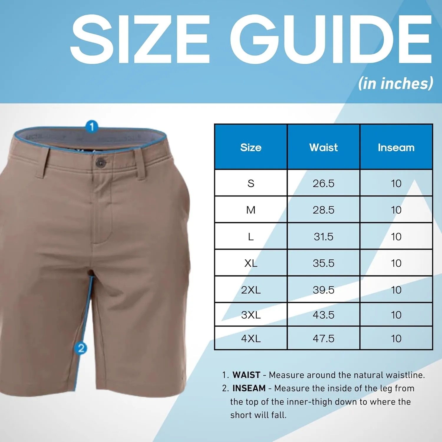 Arctic Cool Men’s Instant Cooling Active Shorts