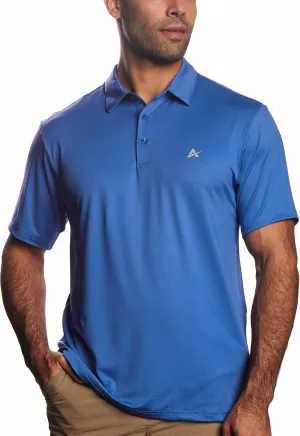 Arctic Cool Men’s Polo Instant Cooling Moisture Wicking Performance UPF 50  Short Sleeve Polo