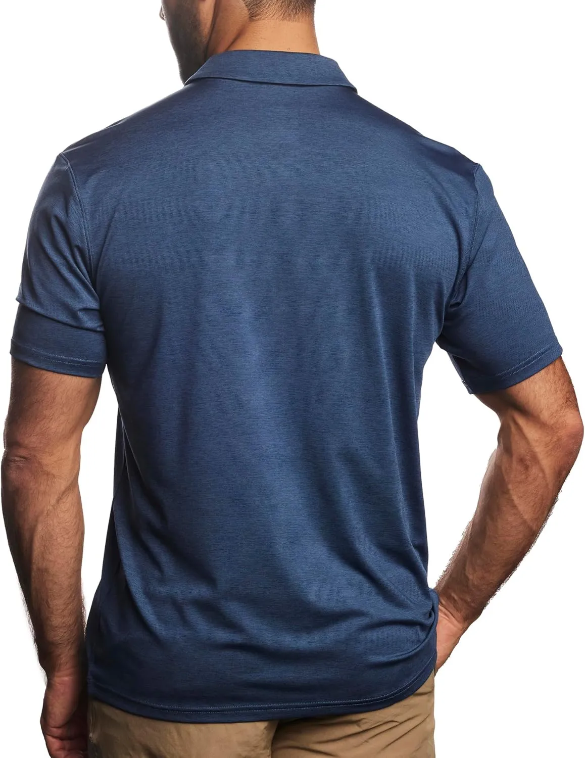 Arctic Cool Men’s Polo Instant Cooling Moisture Wicking Performance UPF 50  Short Sleeve Polo