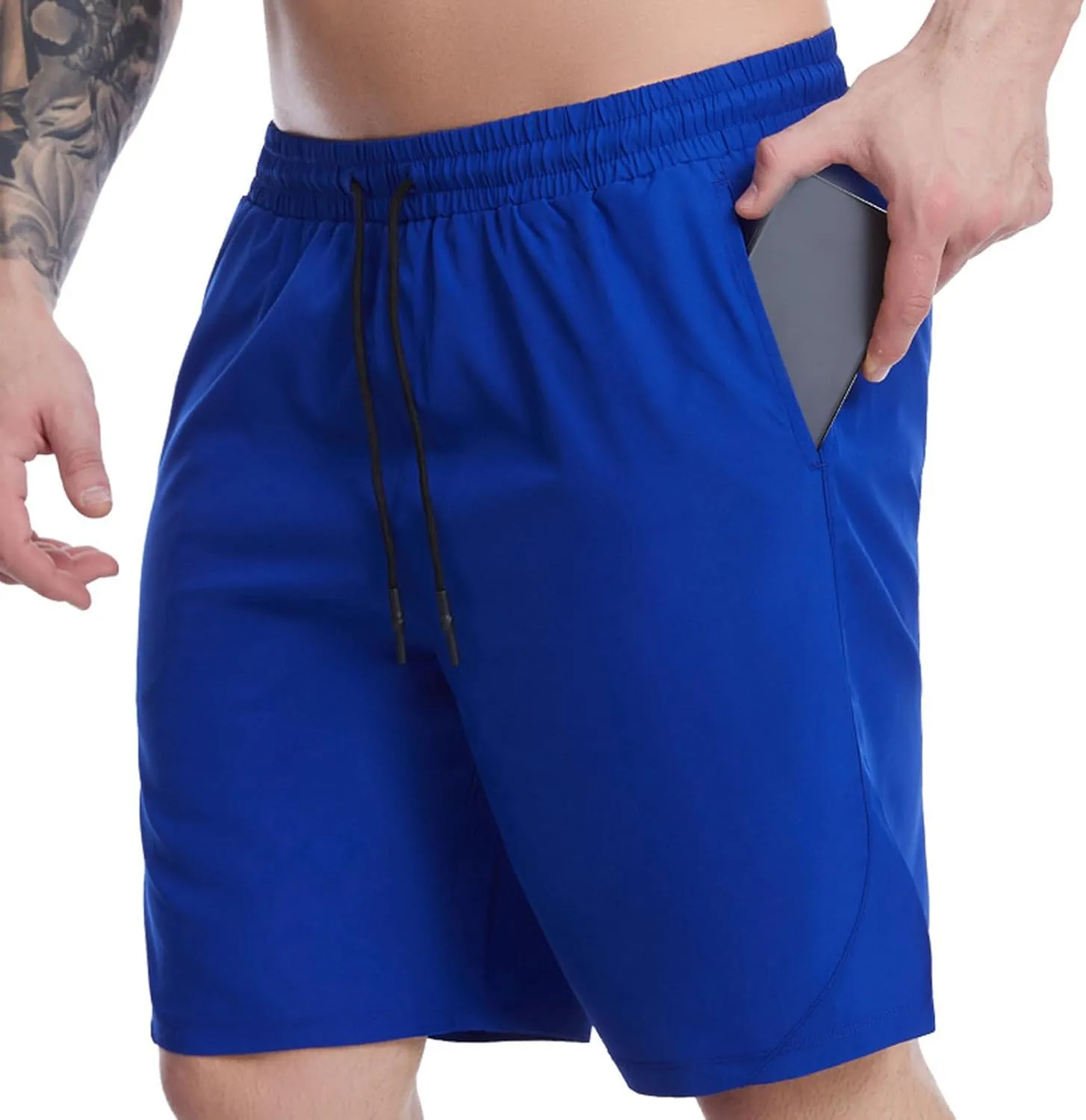 Athletic Shorts for Men Workout Running Shorts Sports Training Quick Dry Lightweight Performance Shorts with Pockets