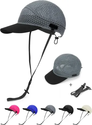 Breathable Baseball Caps for Men Women, Lightweight Mesh Beach Hat for Surfing, Cycling, Boating, Golf, Waterpark