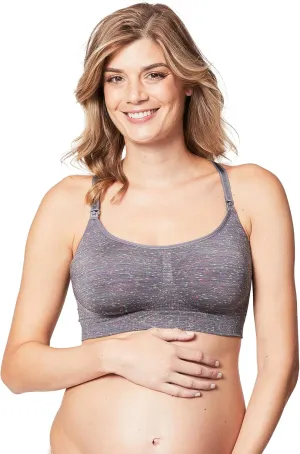 Cake Maternity Cotton Candy Wirefree Nursing Bra for Breastfeeding, Seamless Maternity Sleep Bra