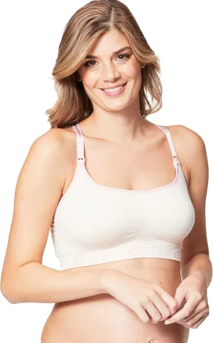 Cake Maternity Cotton Candy Wirefree Nursing Bra for Breastfeeding, Seamless Maternity Sleep Bra