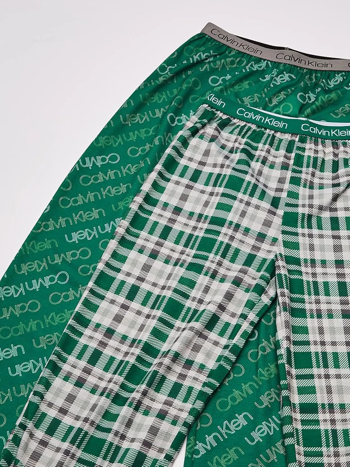 Calvin Klein Boys' Sleepwear Super Soft Brushed Micro Pajama Pants (2 Pack)
