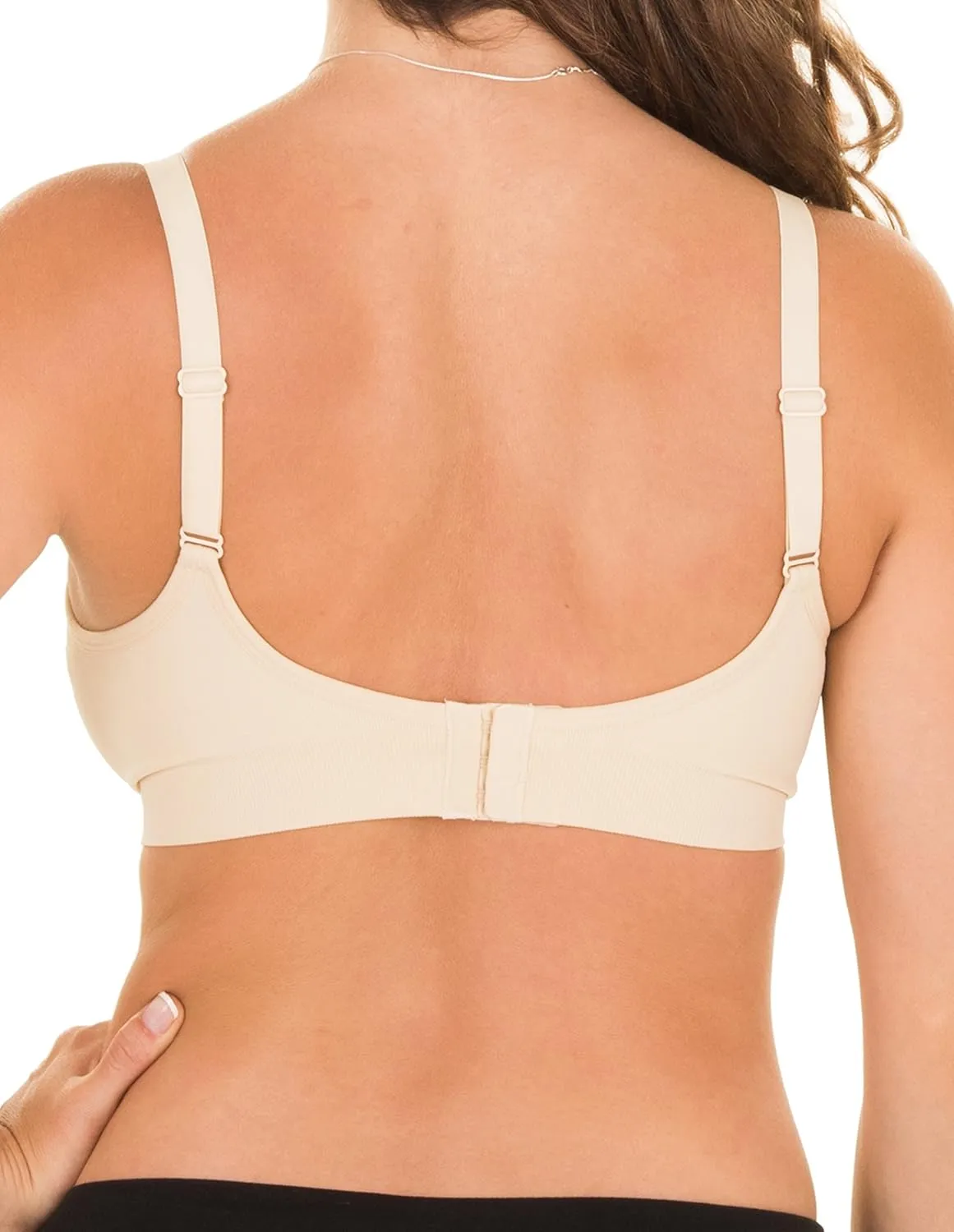 Caramel Cantina 3 Pack Nursing Maternity Soft Support Bra