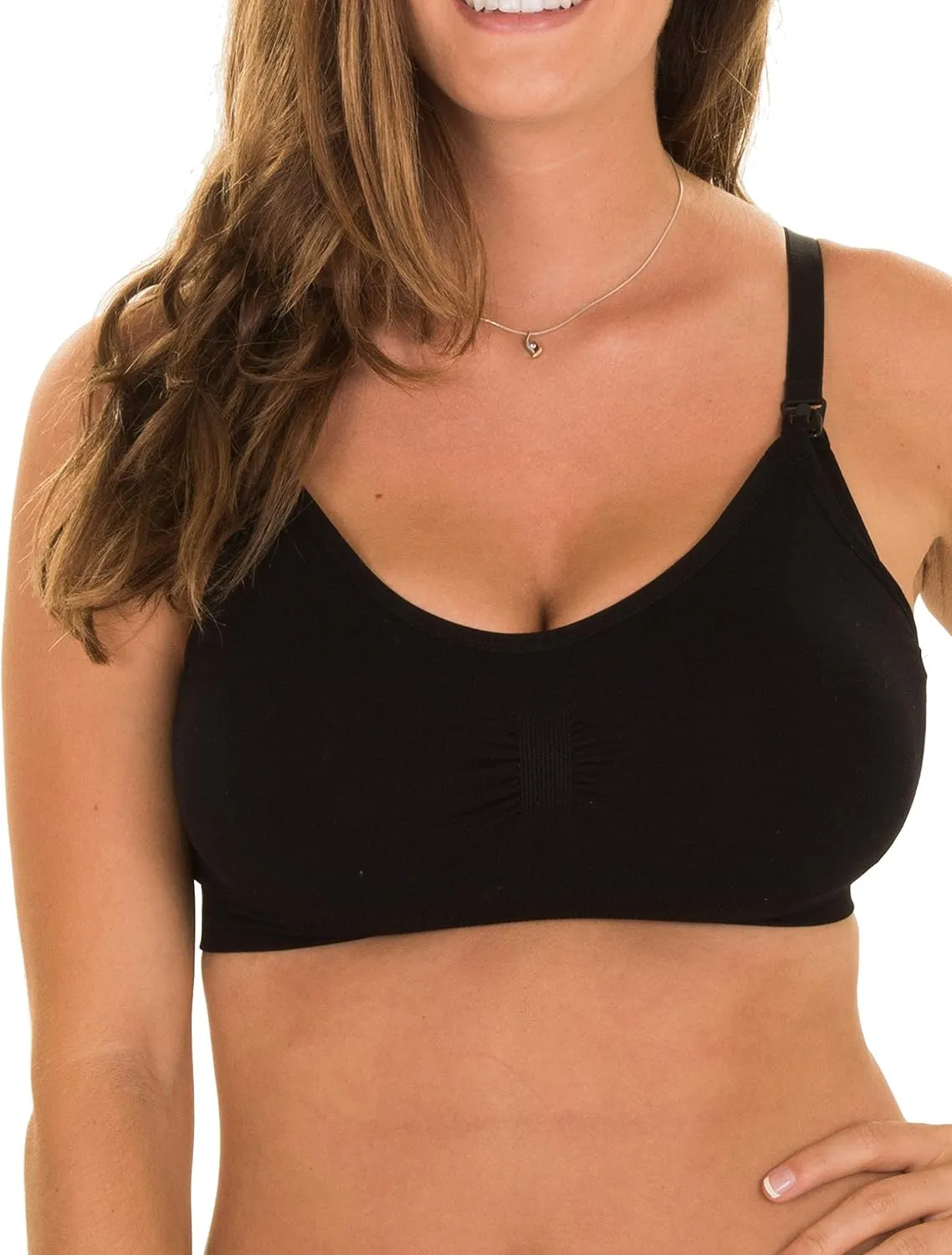 Caramel Cantina 3 Pack Nursing Maternity Soft Support Bra