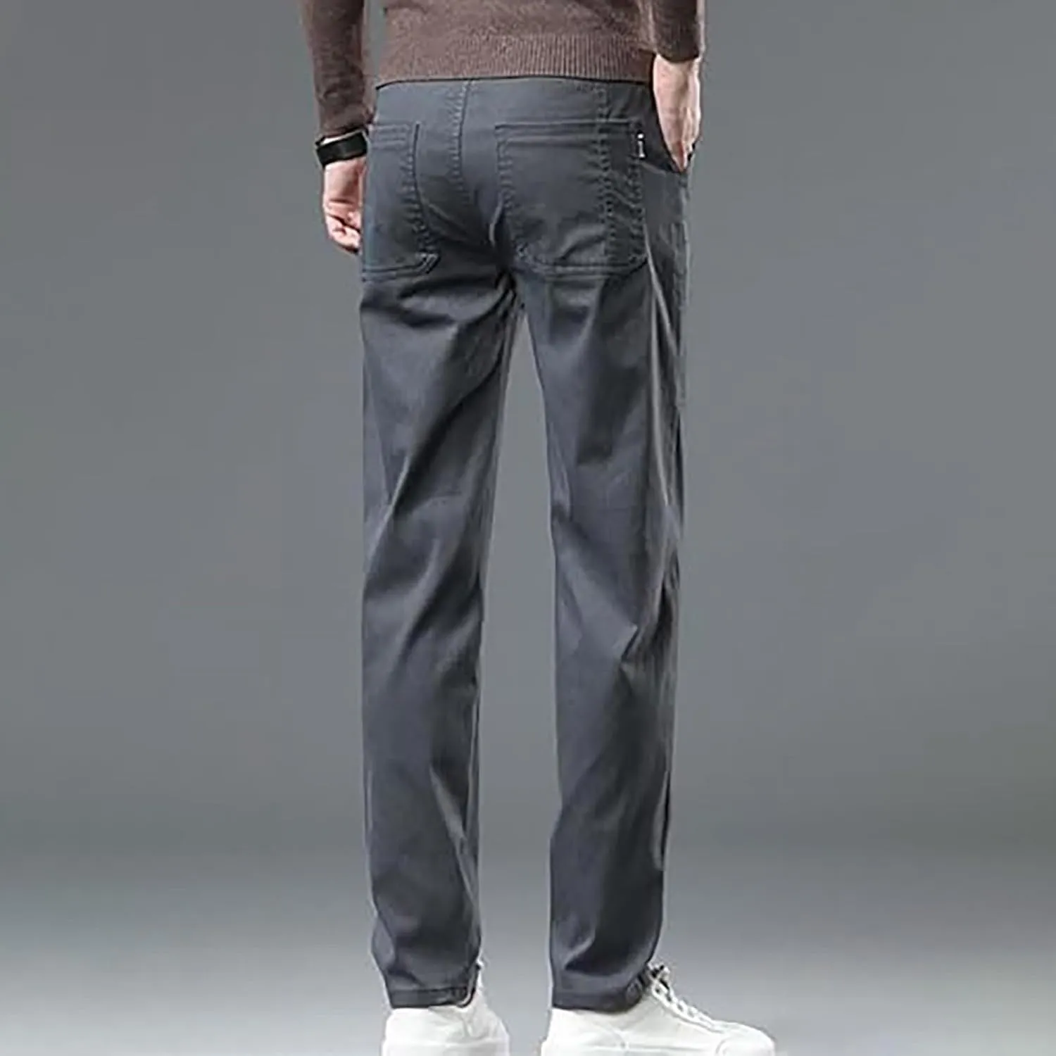 Cargo Pants for Men Athletic Multipants - High Lounge Sweatpants Stretch Multi-Pocket Durable Loose Fit Trousers