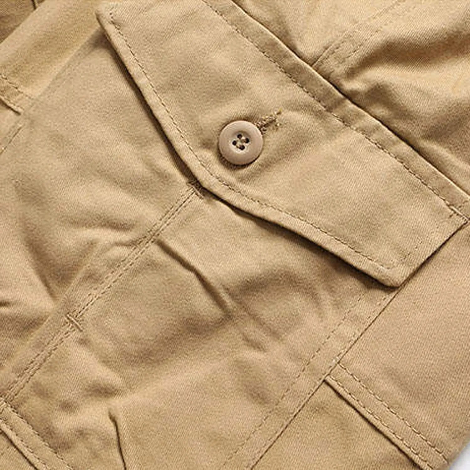 Cargo Pants for Men Baggy Multi Pockets Relaxed Fit Outdoor Hiking Pants Cotton Lightweight Drawstring Sweatpants