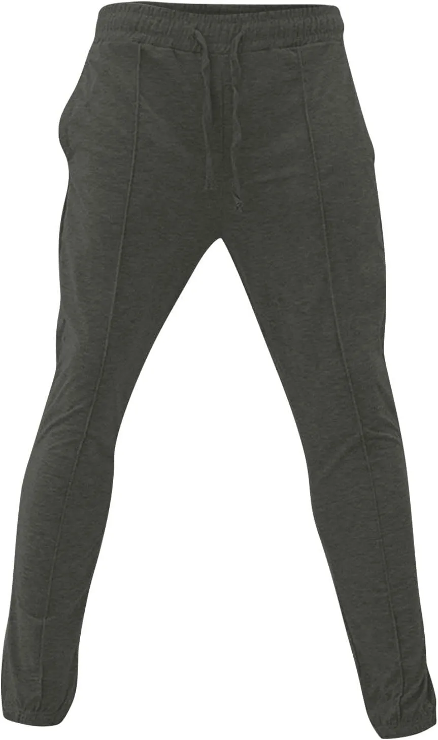 Cargo Sweatpants for Men Loose Fit Casual Pants Active Athletic Workout Baggy Jogger Drawstring Pants with Pockets