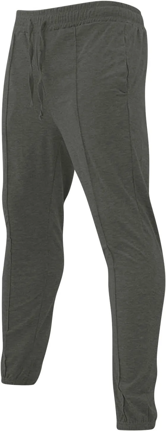 Cargo Sweatpants for Men Loose Fit Casual Pants Active Athletic Workout Baggy Jogger Drawstring Pants with Pockets