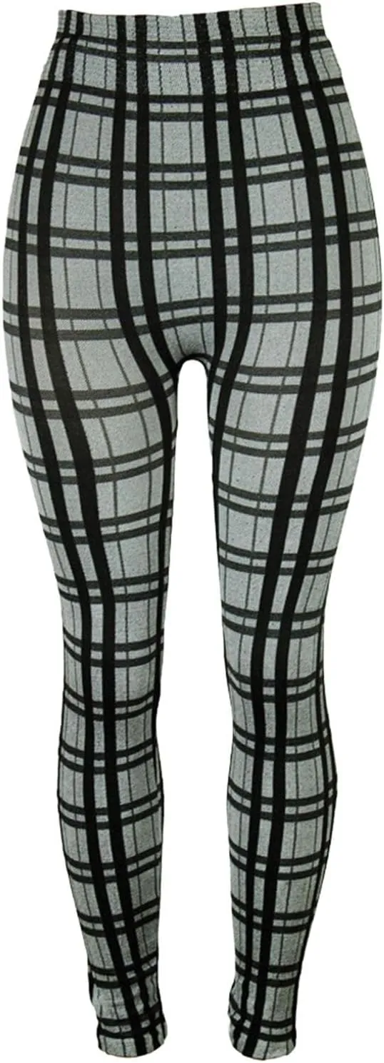 Casual Leggings for Women High Waist Printed Tummy Control Butt Lifting Pants Funny Elastic Waist Slimming Compression