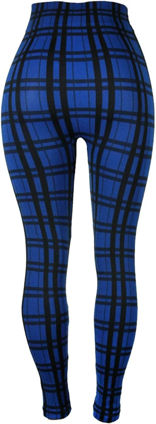 Casual Leggings for Women High Waist Printed Tummy Control Butt Lifting Pants Funny Elastic Waist Slimming Compression