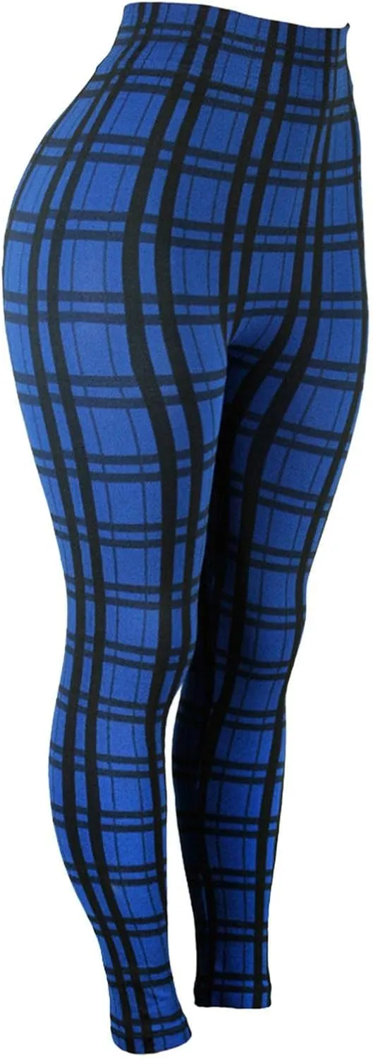 Casual Leggings for Women High Waist Printed Tummy Control Butt Lifting Pants Funny Elastic Waist Slimming Compression