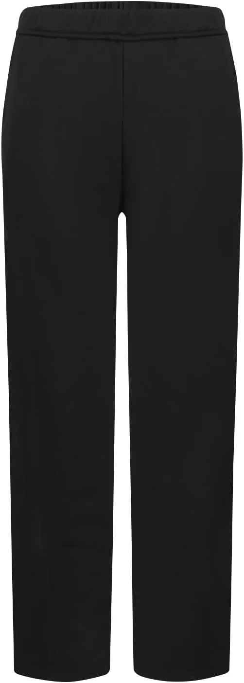 Fleece Wide Leg Sweatpants Women Baggy Lightweight Lounge Pants with Pockets Elastic High Waisted Athletic Pants