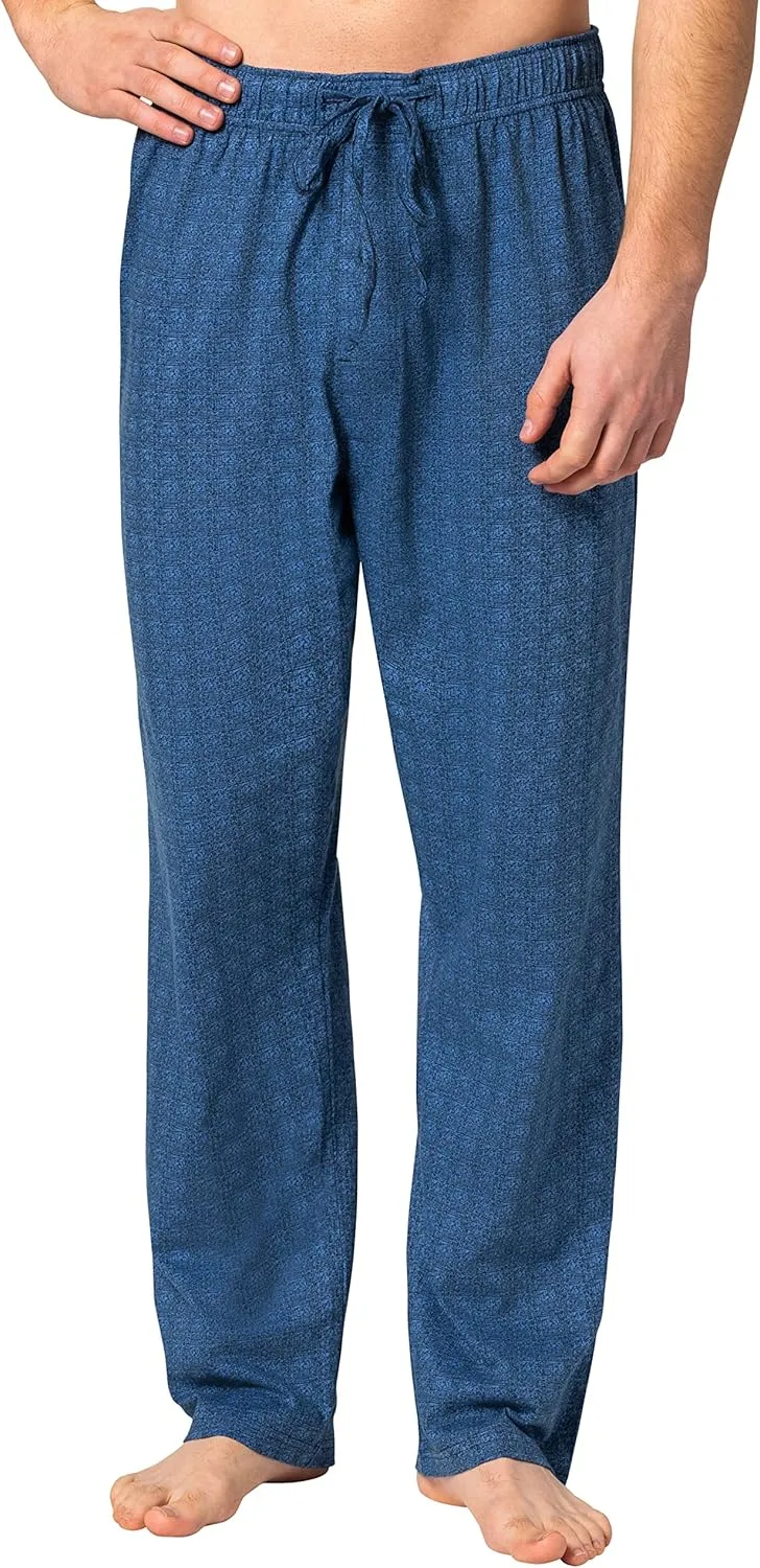 Hanes Men's Sleepwear 100% Cotton Pjs X-Temp Jersey Knit Pajama Pants