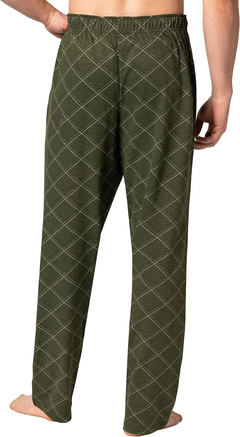 Hanes Men's Sleepwear 100% Cotton Pjs X-Temp Jersey Knit Pajama Pants