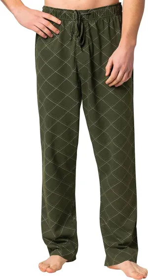 Hanes Men's Sleepwear 100% Cotton Pjs X-Temp Jersey Knit Pajama Pants