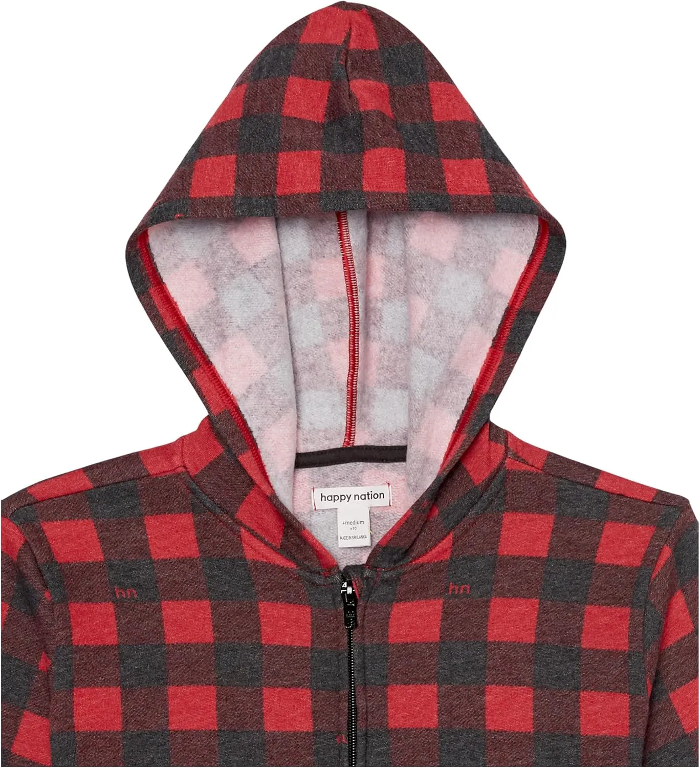 Happy Nation Men's Full Zip Hoodie Sweatshirt
