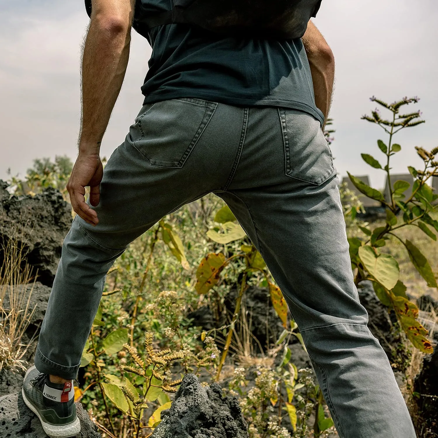 Huckberry Proof Men's Rover Pant, Classic Work Pant & Breathable Fabric