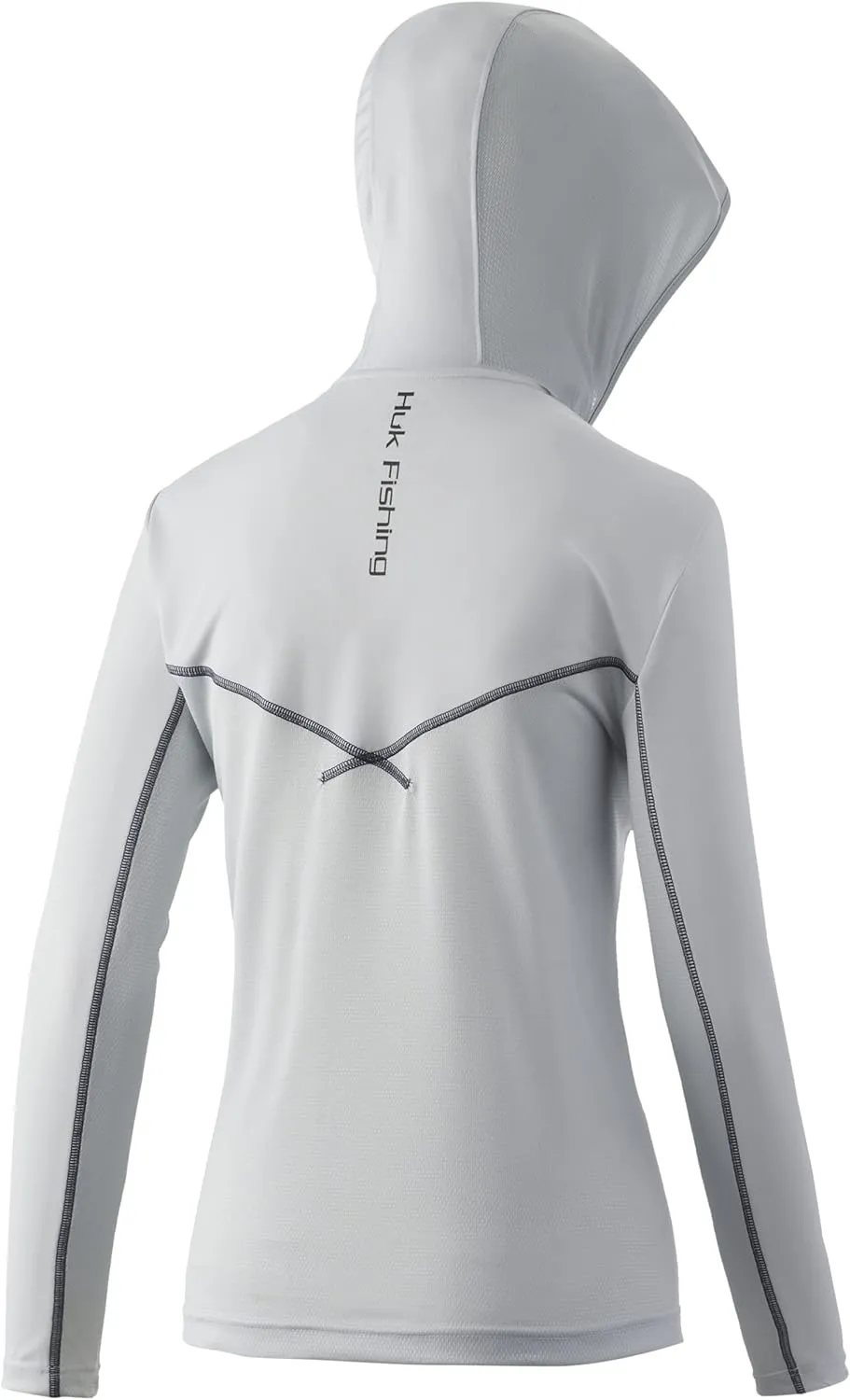 HUK Women's Icon X Hoodie |UPF 50  Long-Sleeve Fishing Shirt