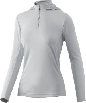 HUK Women's Icon X Hoodie |UPF 50  Long-Sleeve Fishing Shirt