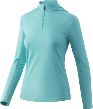 HUK Women's Icon X Hoodie |UPF 50  Long-Sleeve Fishing Shirt