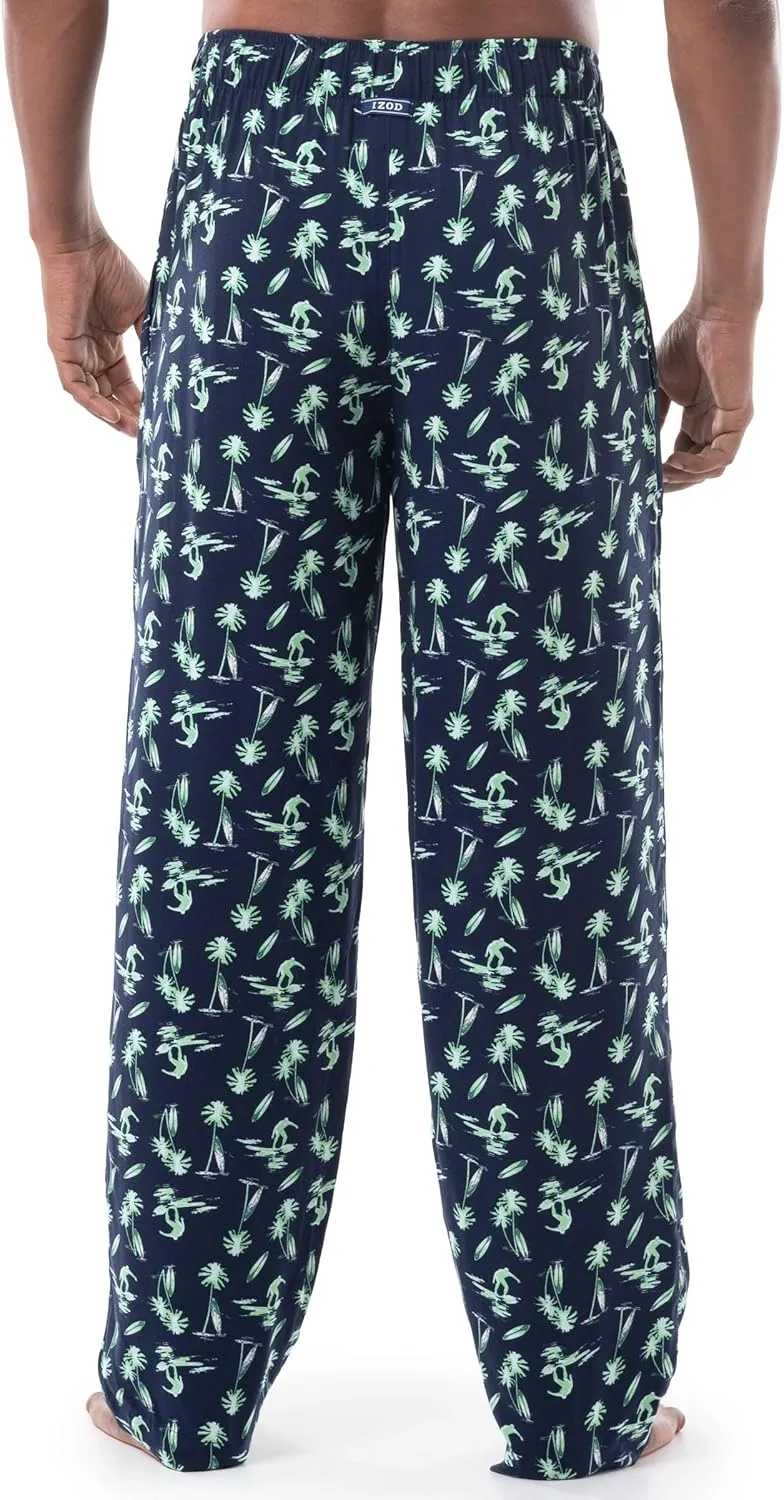 IZOD Men's Printed Rayon Sleep Pant