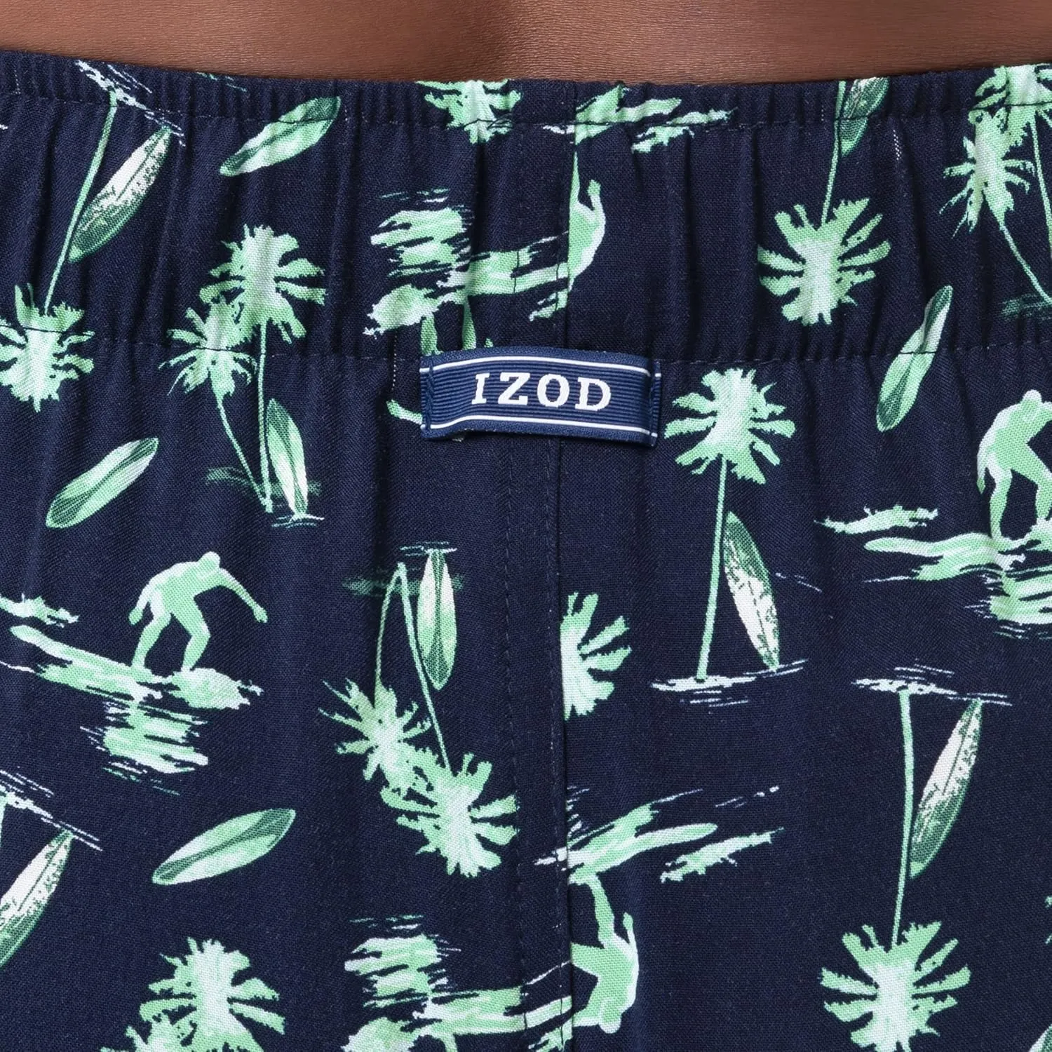 IZOD Men's Printed Rayon Sleep Pant