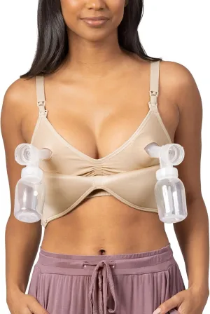 Kindred Bravely Sublime Contour Hands Free Pumping & Maternity Bra for Nursing and Breastfeeding