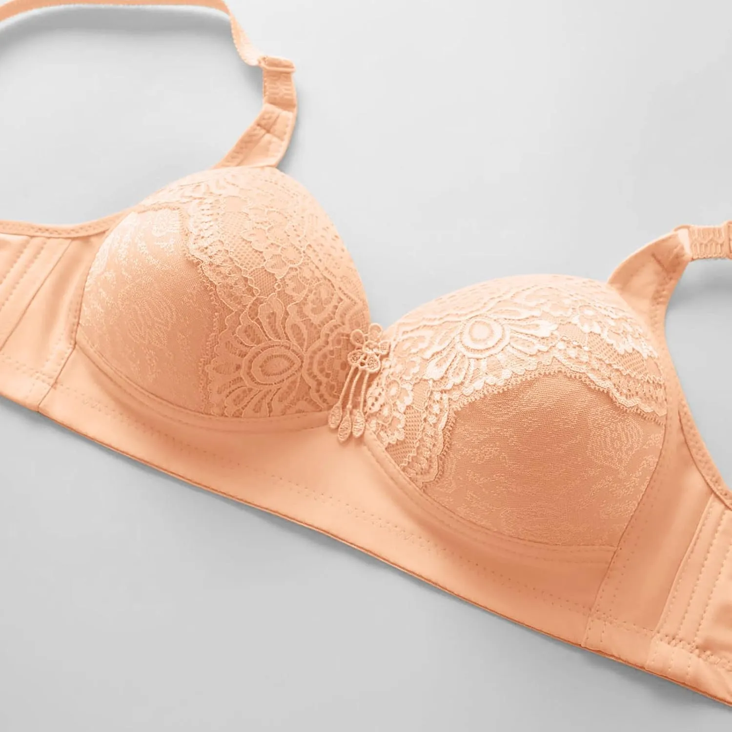 Lace Bras for Women Wireless Push up Full Coverage Support No Underwire Bralettes Sexy Soft Comfortable Everyday Bras