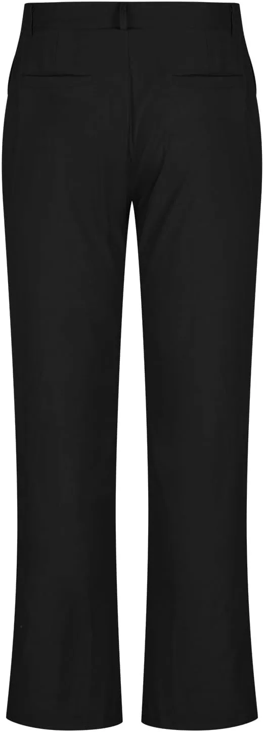 Lmdudan Men's Drawstring Loose Linen Beach Pants Lightweight Elastic Waist Yoga Lounge Straight Leg Trousers with Pockets