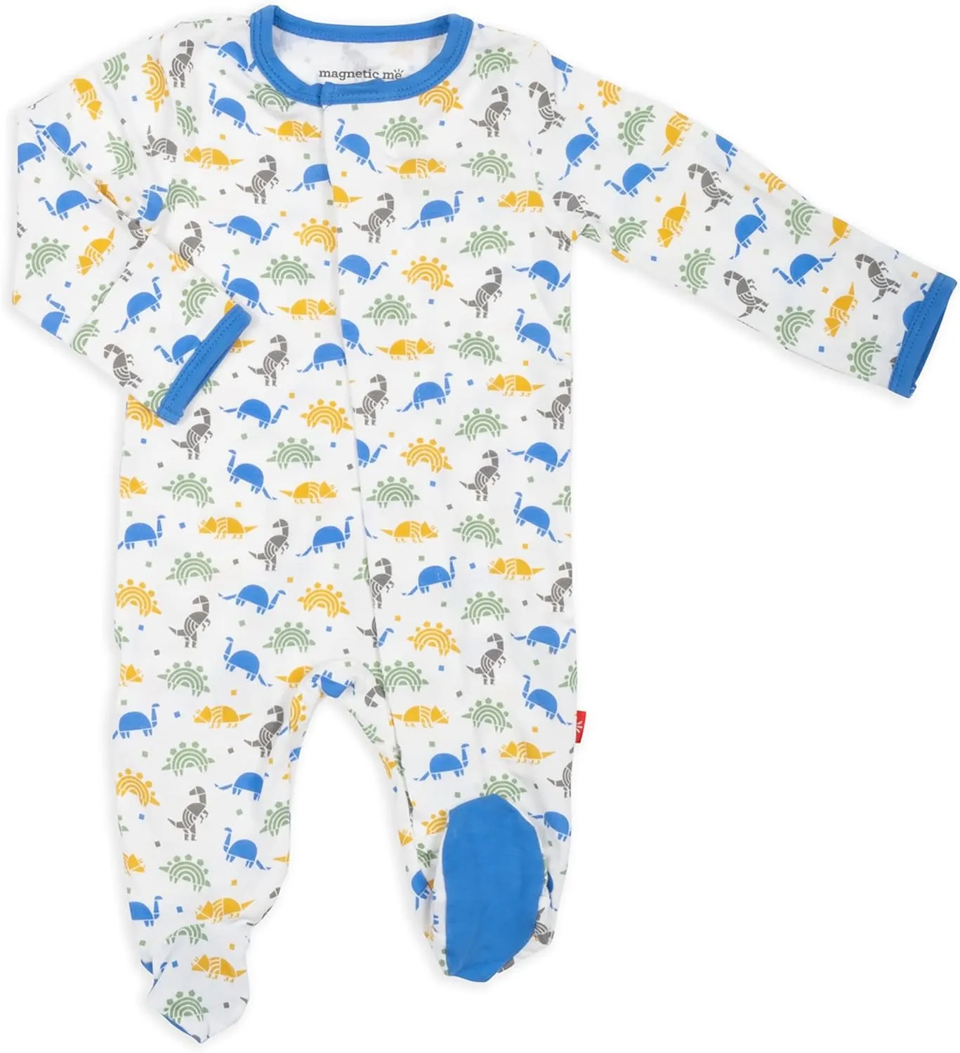 Magnetic Me Footie Pajamas Soft Modal Baby Sleepwear with Quick Magnetic Fastener | Boys and Girls Sleeper Preemie-24 Months