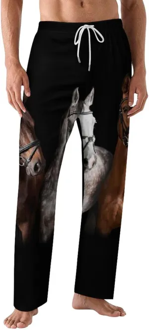 Men Pajama Pants Trouser Lounge Pants Sleepwear with Pockets (S-5XL)