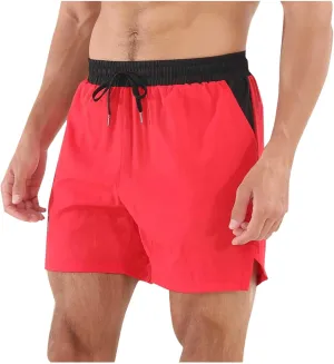 Men Stretch Quick Dry Gym Workout Shorts Mesh Lightweight Athletic Shorts Training Running Sports Jogger with Pockets
