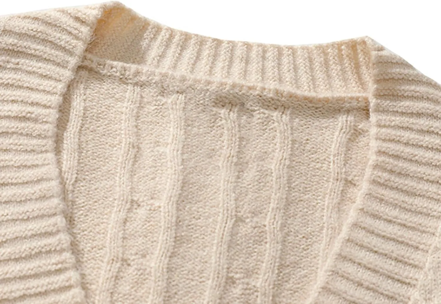 Mens Button Down Sweater Cardigan Knitted Outfits Cable Knit Solid Soft Touch Knitwear Tops Loose Fit