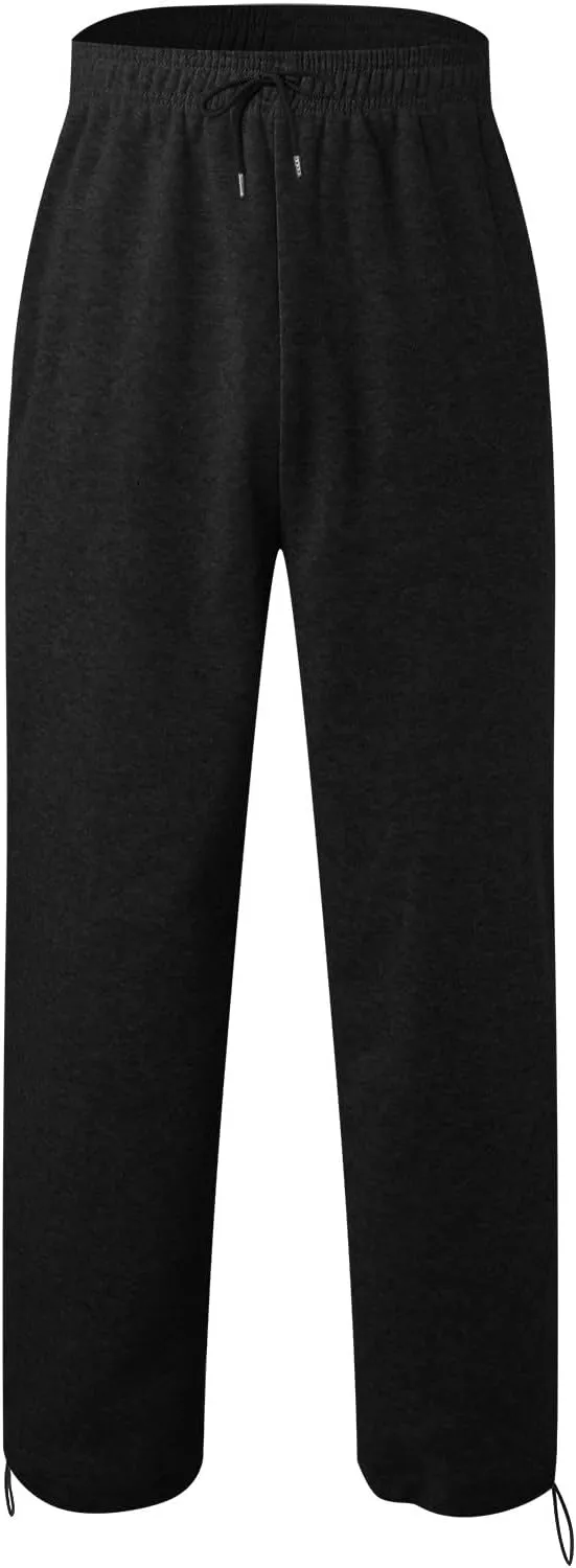 Men's Casual Cargo Sweatpants, Drawstring Waist Joggers Tactical Loose Fit Pants for Men, Athletic Sweatpants for Men