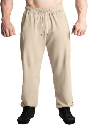 Men's Casual Pants Elastic Waist Drawstring Joggers Sports Pants Lightweight Loose Fit Straight Trousers with Pockets