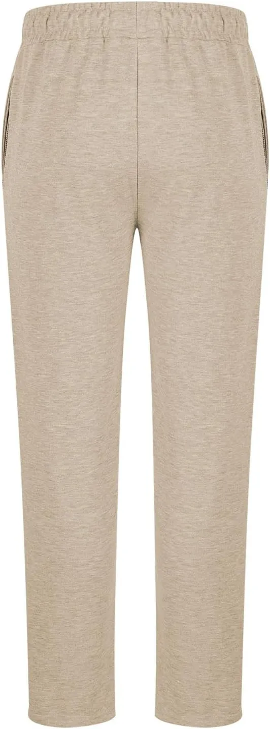 Men's Casual Pants Elastic Waist Drawstring Joggers Sports Pants Lightweight Loose Fit Straight Trousers with Pockets