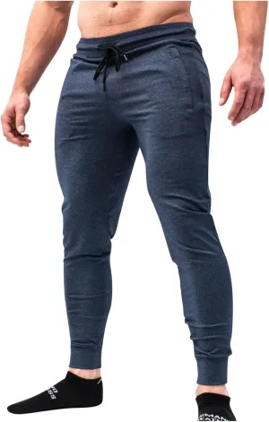 Mens Casual Pants Elastic Waist Drawstring Jogging Pants Lightweight Solid Tapered Trousers Sweatpants with Pockets