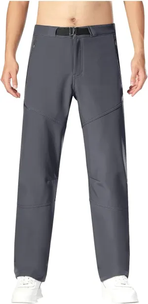 Men's Casual Sports Pants Loose Fit Elastic Waist Patchwork Sweatpants Pants Lightweight Solid Straight Trousers