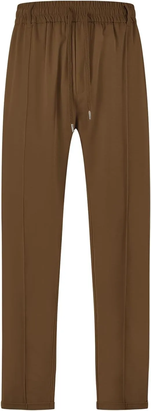 Mens Casual Sweatpants Loose Fit Straight Athletic Lounge Pants Lightweight Baggy Workout Drawstring Track Pants