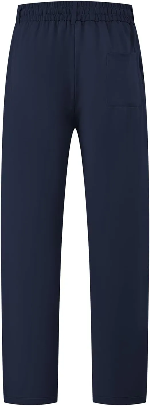 Mens Casual Sweatpants Loose Fit Straight Athletic Lounge Pants Lightweight Baggy Workout Drawstring Track Pants