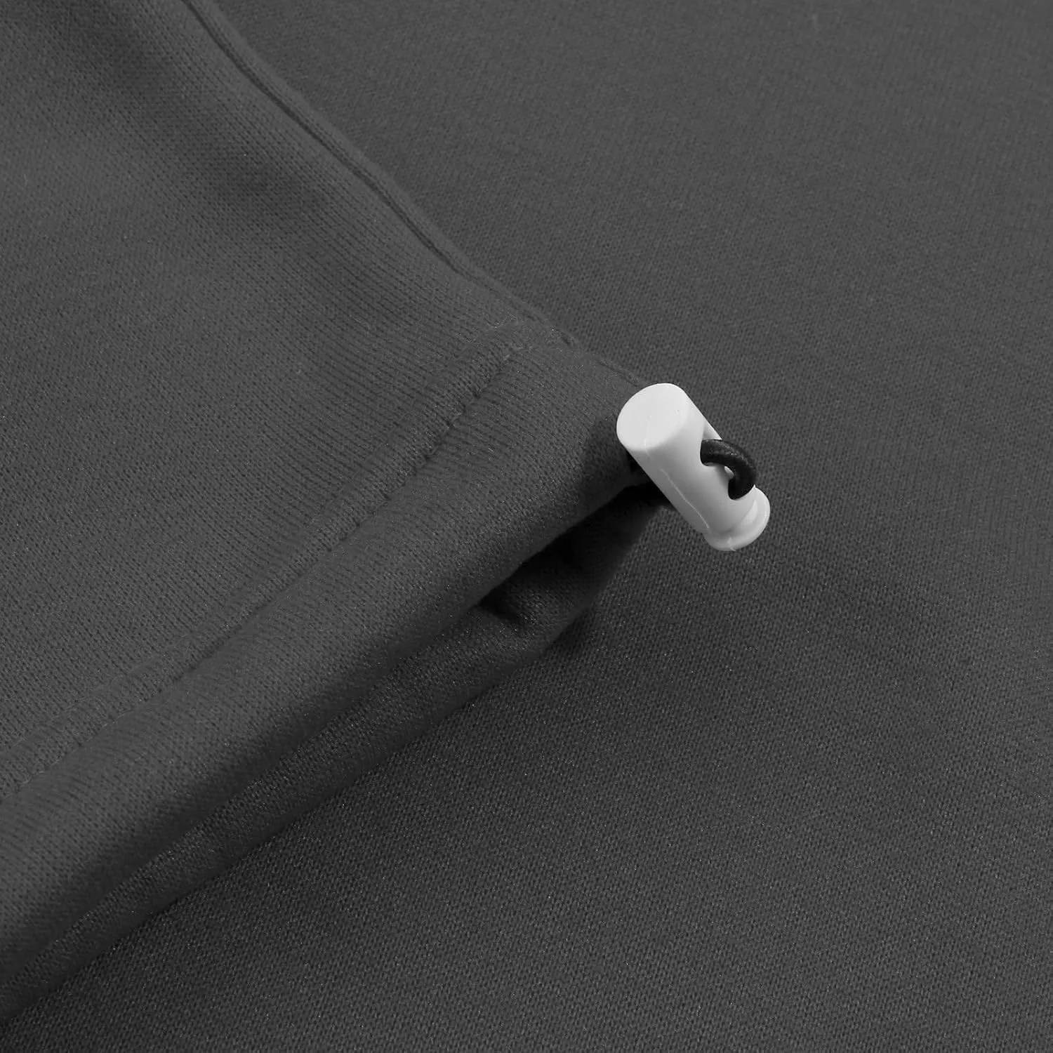 Men's Heavyweight Cargo Fleece Sweatpants Stretch Elastic Waist Trousers Drawstring Loose Fit Joggers with Pockets