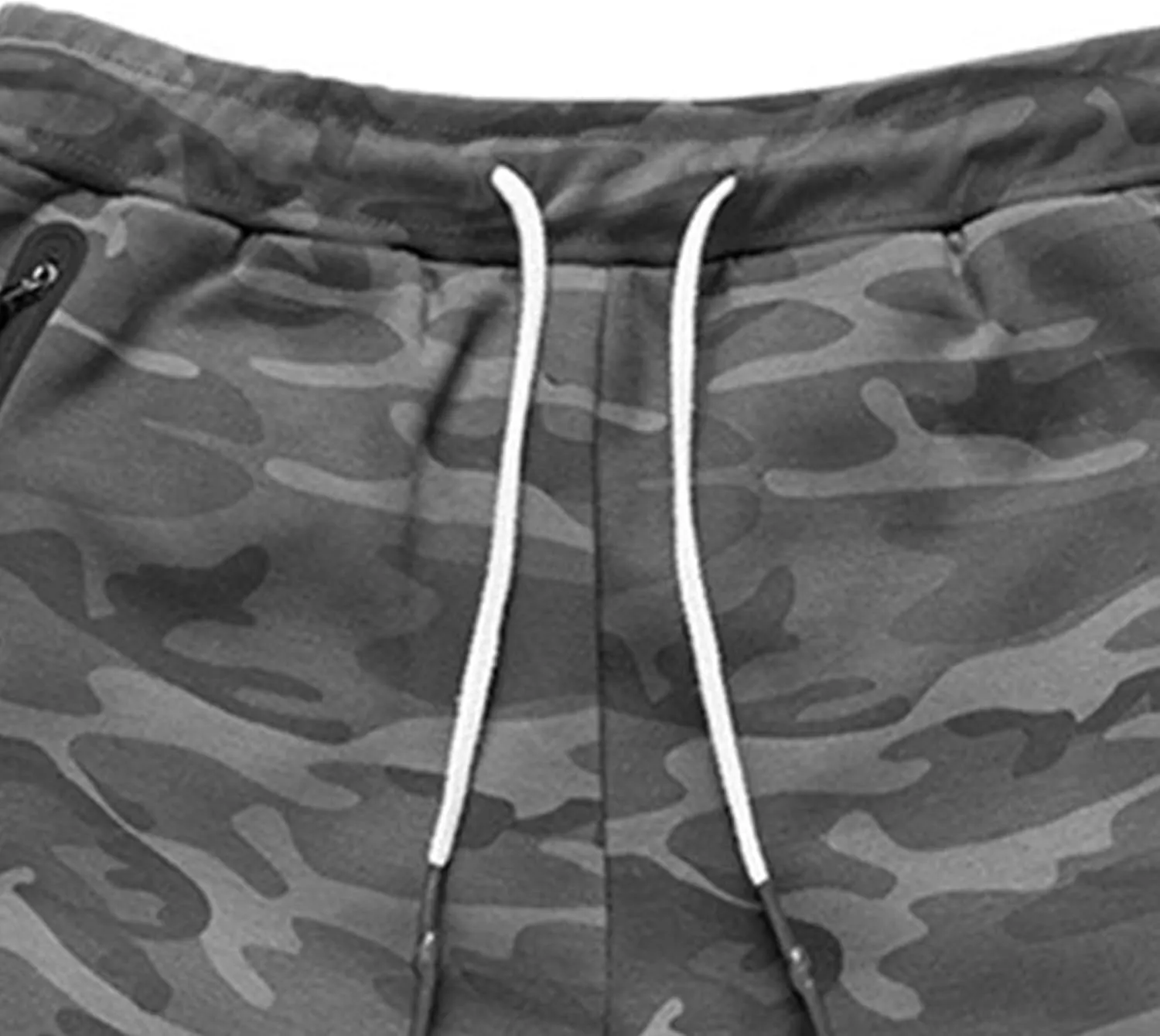Men's Lightweight Casual Joggers Pants Elastic Waist Drawstring Cargo Sweatpants Multi-Pockets Athletic Trousers