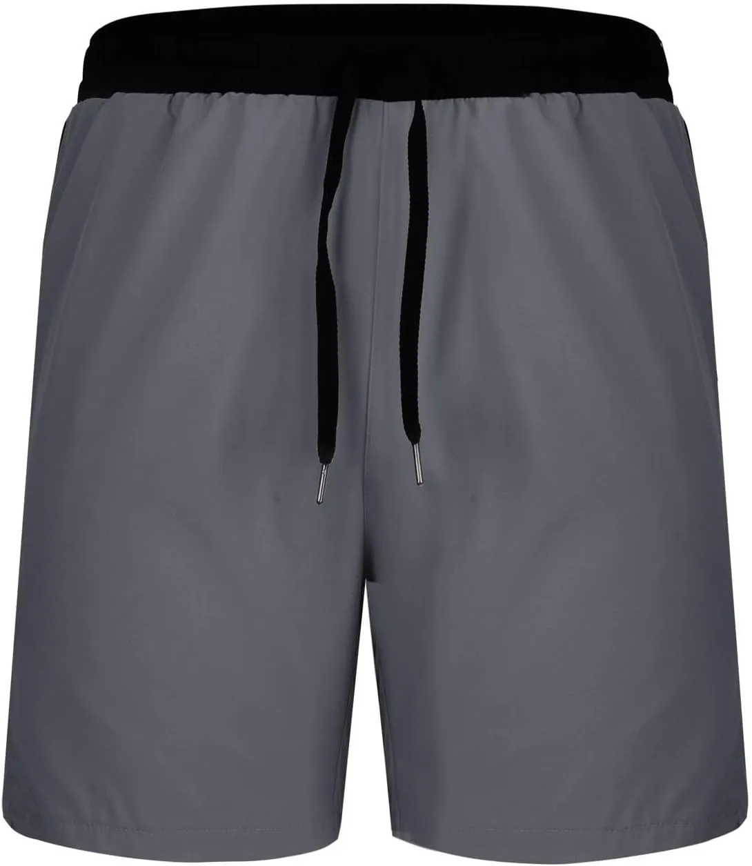 Mens Quick Dry Workout Shorts Lightweight Mesh Gym Athletic Shorts Elastic Training Running Sport Jogger with Pocket