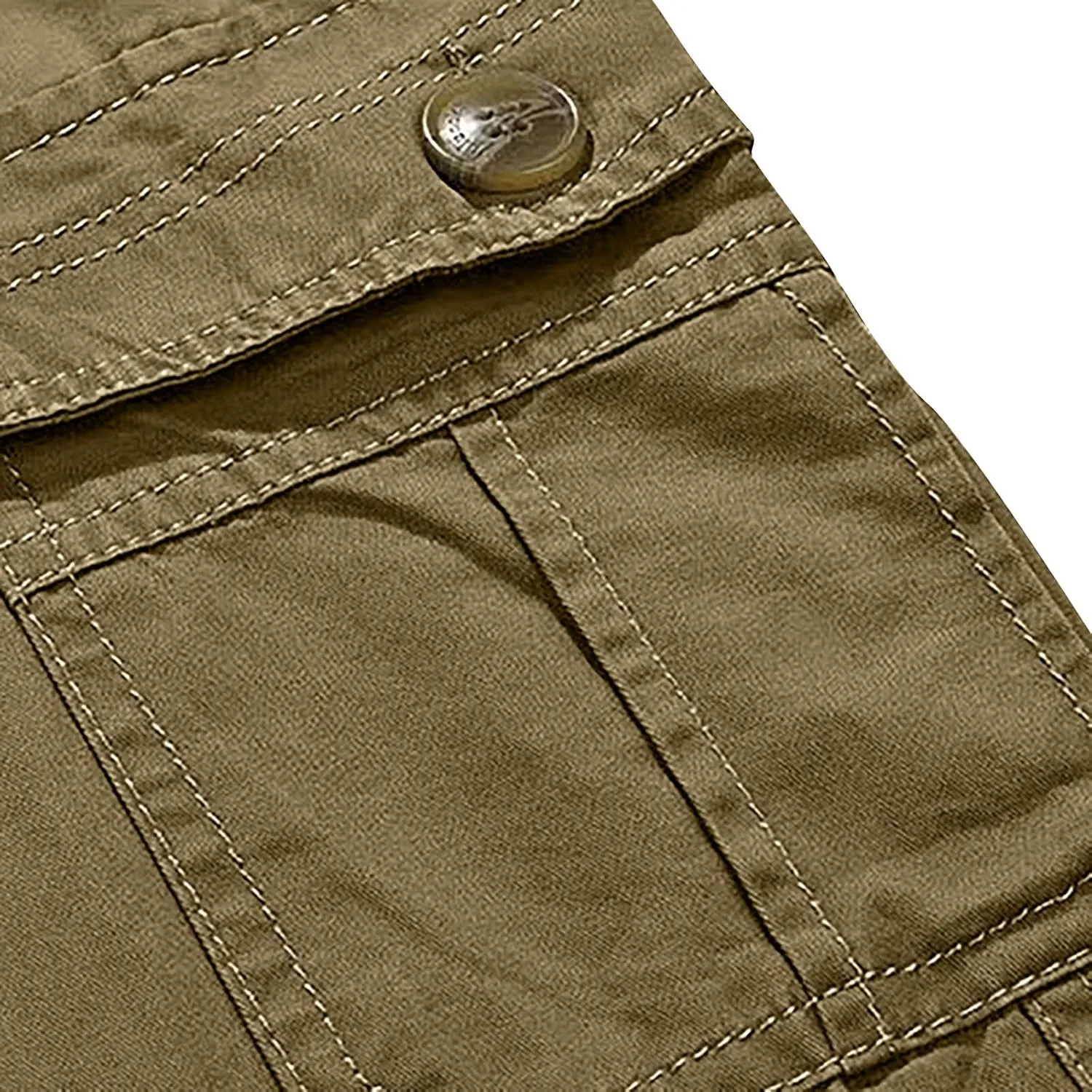 Men's Relaxed Fit Stretch Cargo Pants Baggy Wide Leg Joggers Sweatpants Fall Winter Regular Fit Pants with Pockets