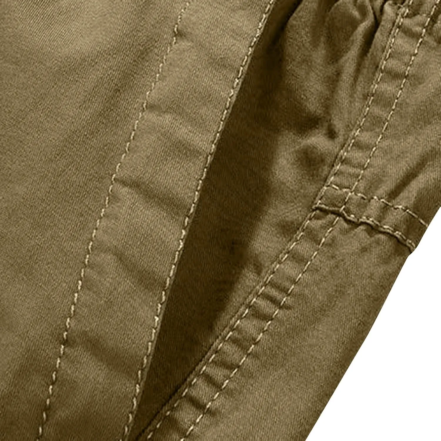Men's Relaxed Fit Stretch Cargo Pants Baggy Wide Leg Joggers Sweatpants Fall Winter Regular Fit Pants with Pockets